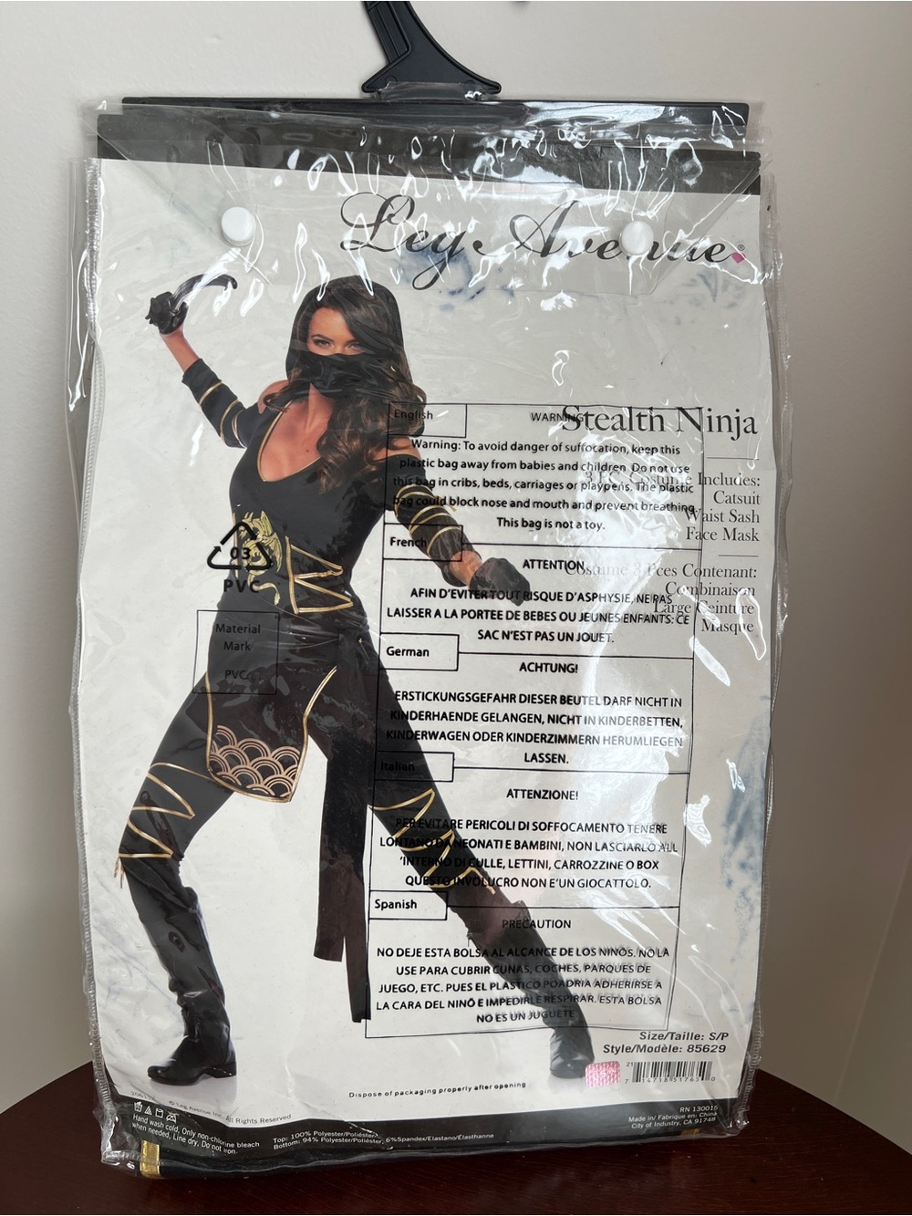 Leg Avenue Women’s Ninja Costume